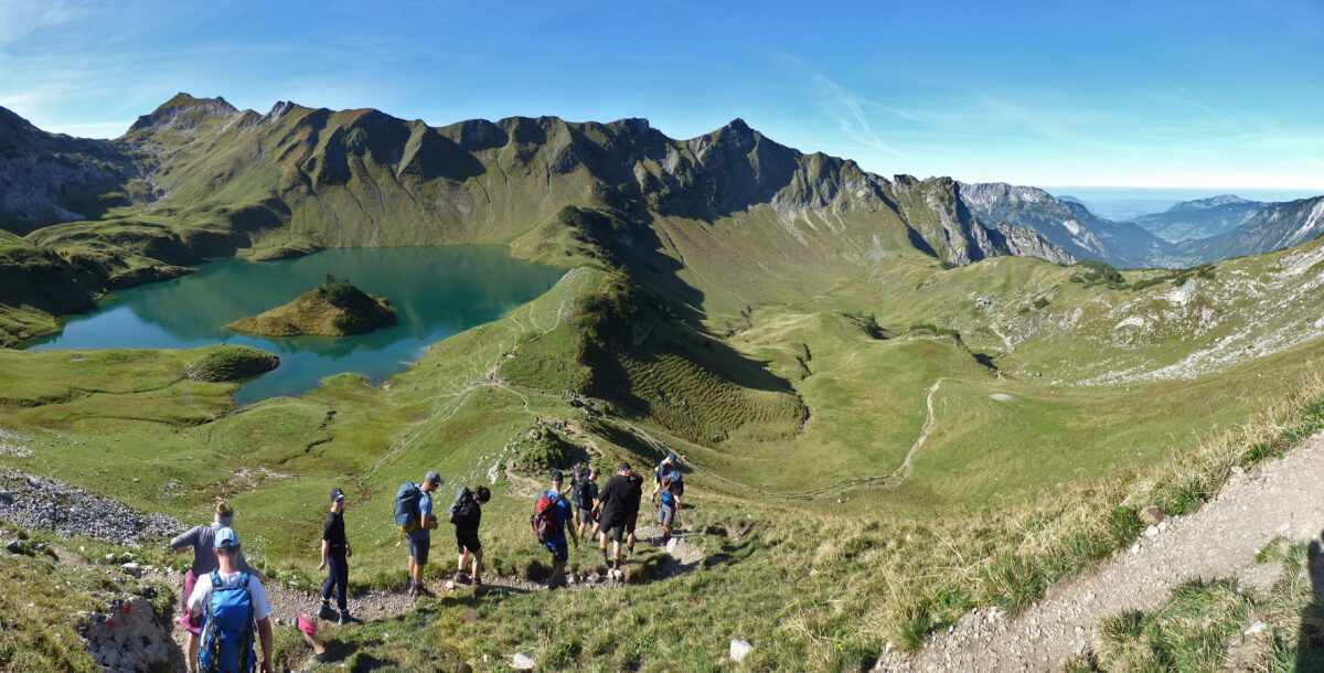 Eine Bergtour voller Höhepunkte