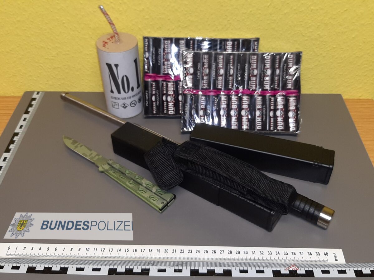 Erneut Böller en masse: Insgesamt wurden 50 Kilo beschlagnahmt
