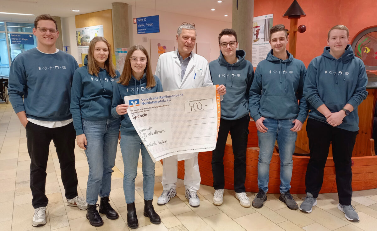 400 Euro nach Erntedank-Aktion für Kinderklinik