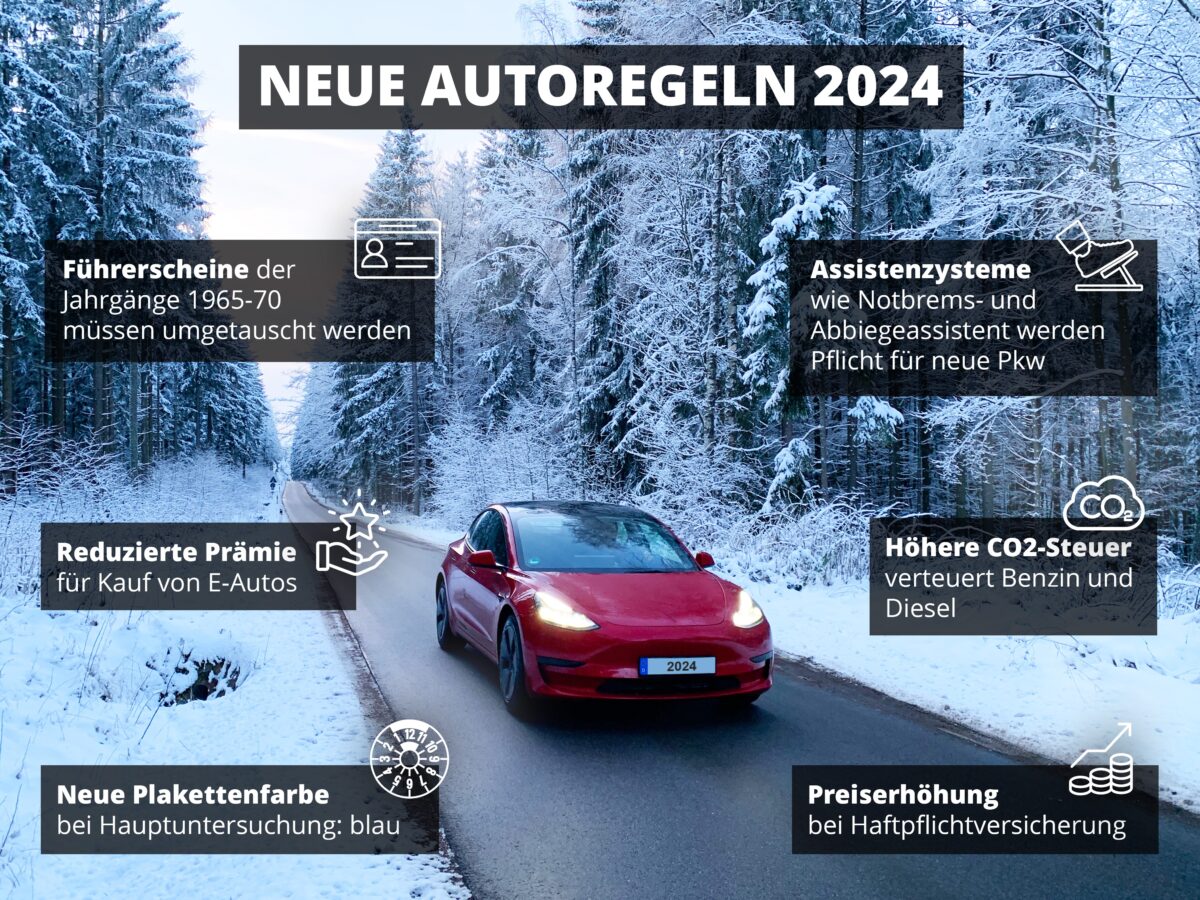 Neues Jahr, neue Autoregeln