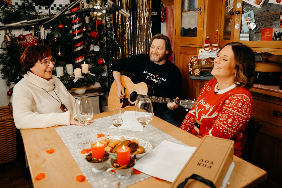 Mama Gerlinde beim Adventsfranz: Das erste Mutter-Tochter-Interview