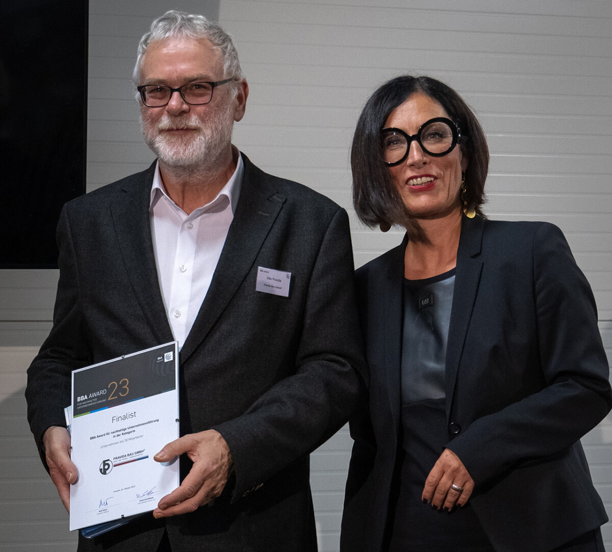 BBA-Award-Finalist: Pressather Strahlenschutzbau-Experte Pravida ausgezeichnet