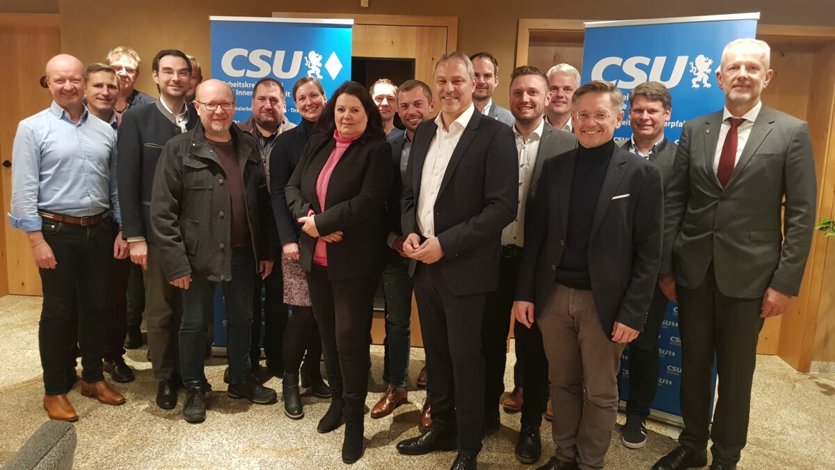CSU-Arbeitskreis Polizei mit neuem Vorstandsgremium