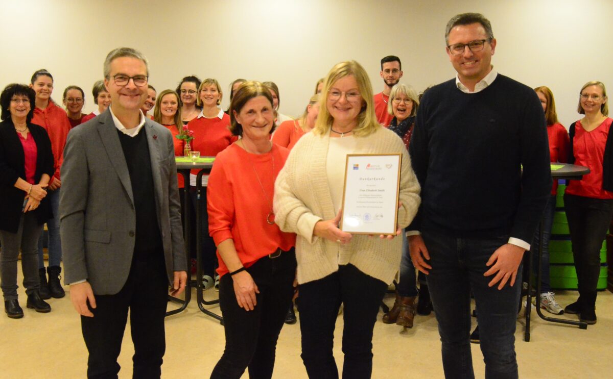 Elisabeth Smith feiert 40-jähriges Berufsjubiläum in Kindergarten St. Maria
