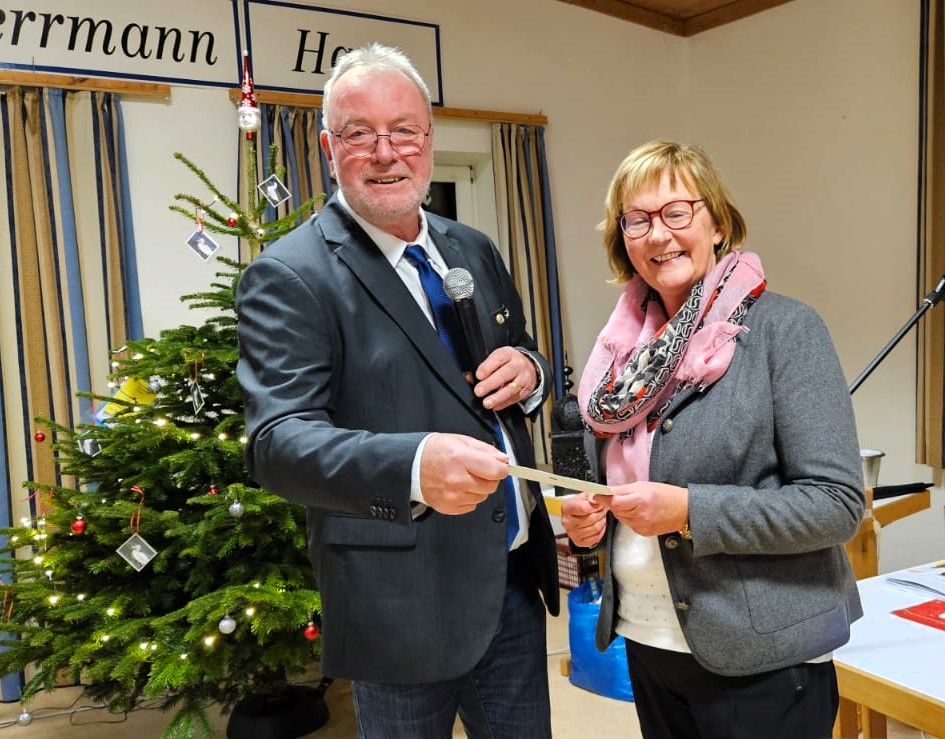 Weihnachtsfreude beim Fischereiverein