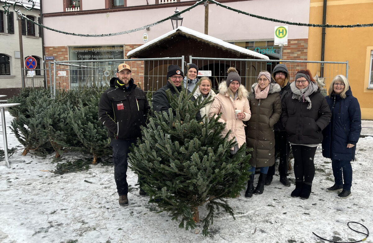 Christbaumverkauf und Abholung