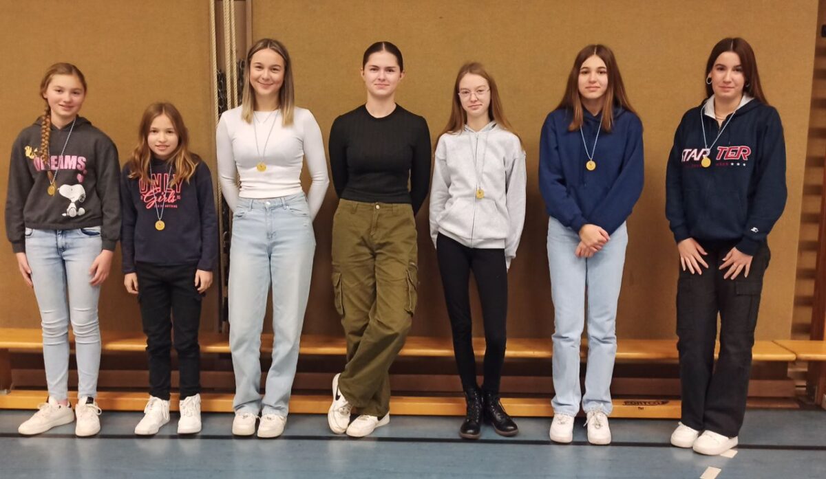 Tischtennis-Mädels der Realschule Kemnath für das Nordbayernfinale qualifiziert