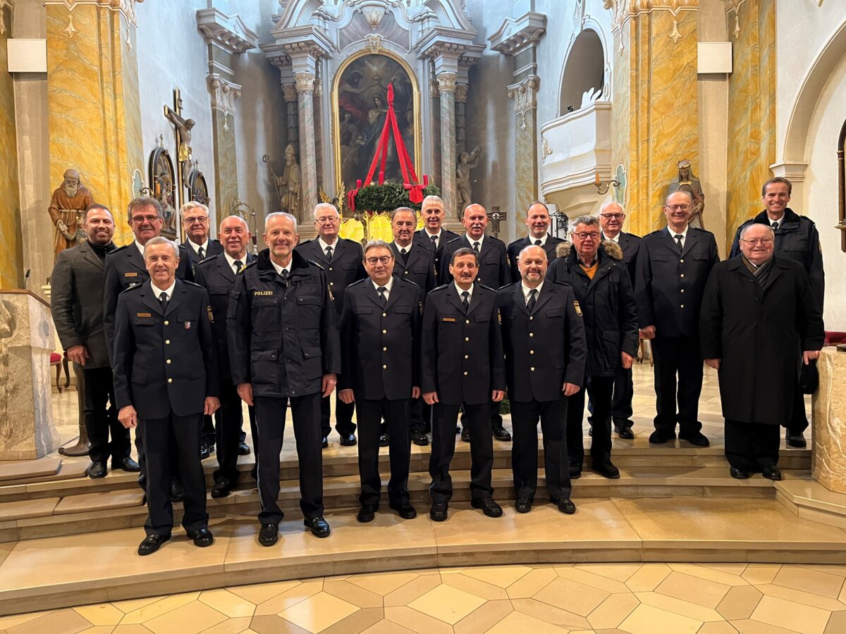 Ökumenischer Jahresabschluss Gottesdienst des Polizeipräsidiums Oberpfalz
