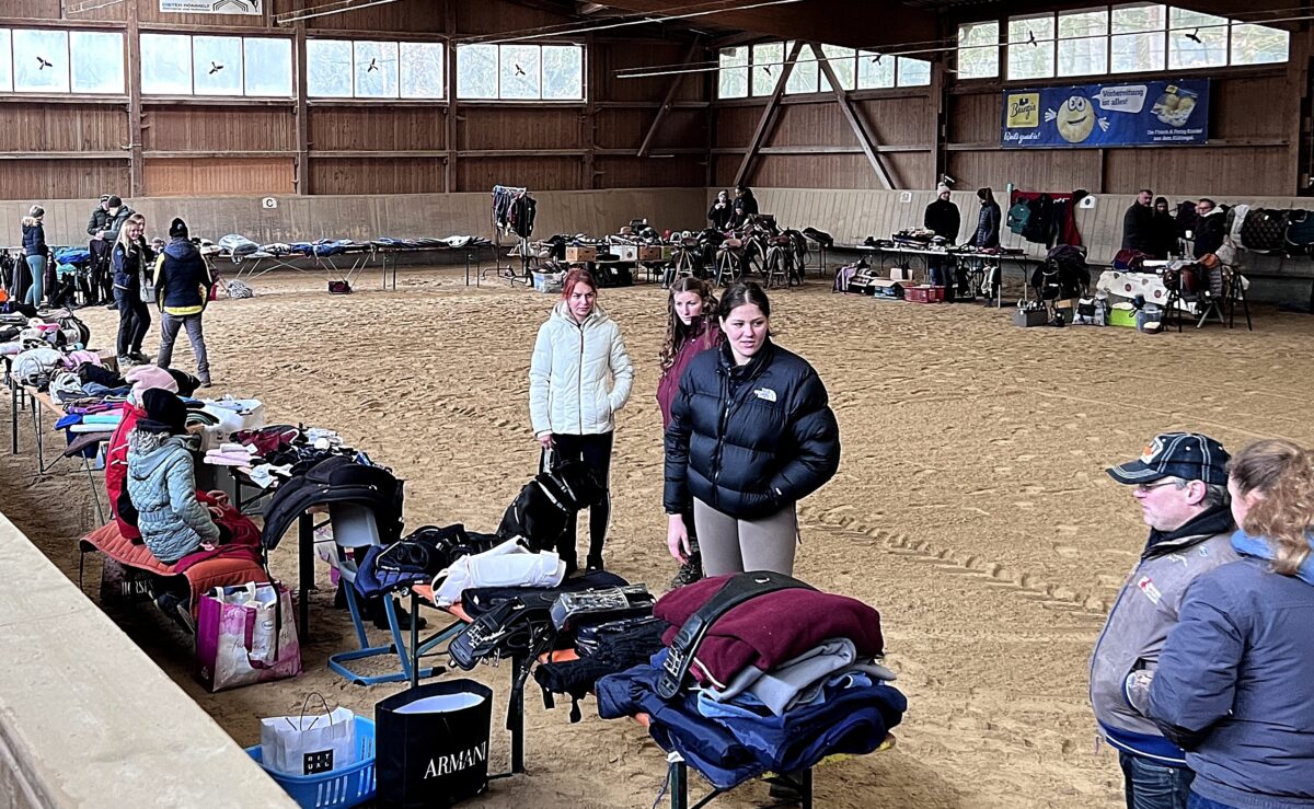 Reitclub Am Schwedentisch veranstaltet großen Flohmarkt