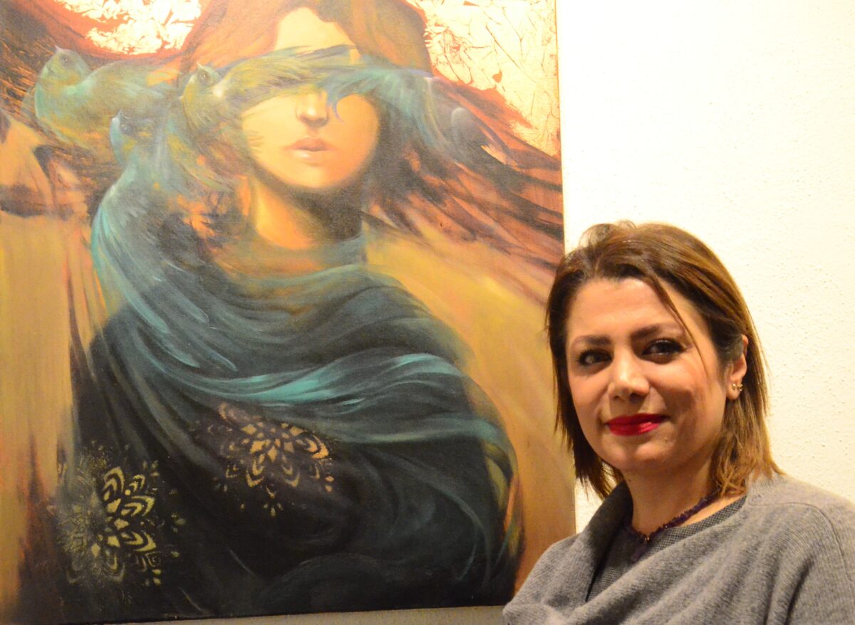 Iranische Künstlerin beschäftigt sich mit der Situation von Frauen und Mädchen im Iran