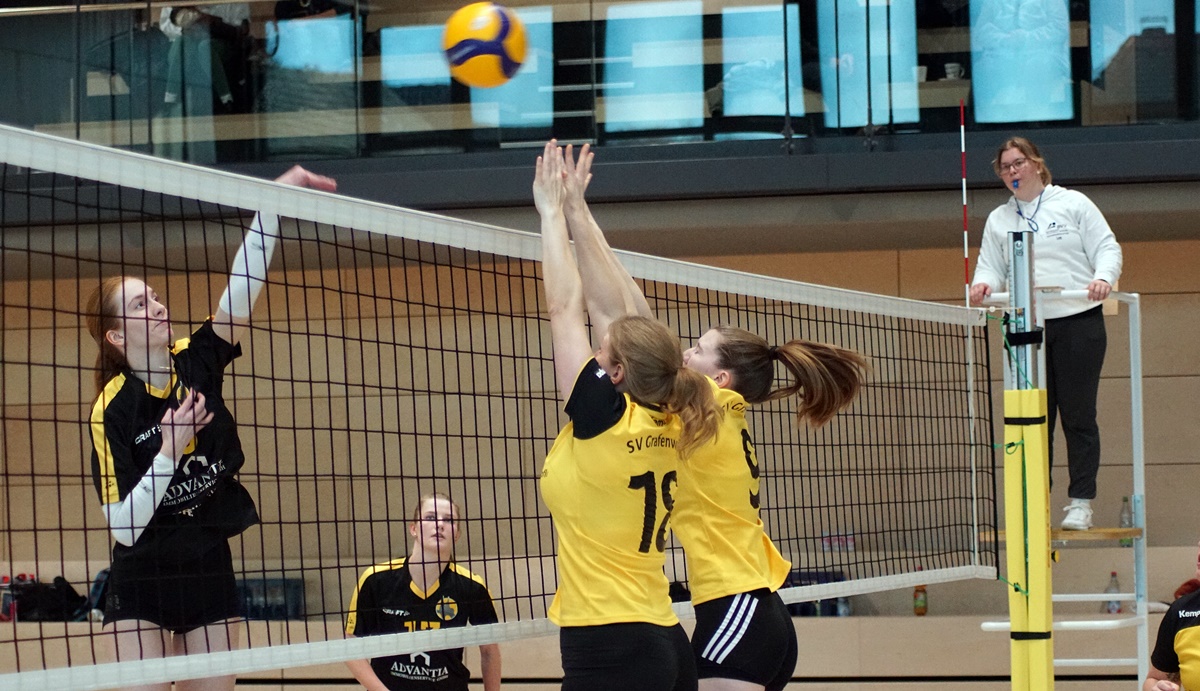 Volleyball Frauen SV TuS/DJK Grafenwöhr: Zwei Siege zum Jahresabschluss