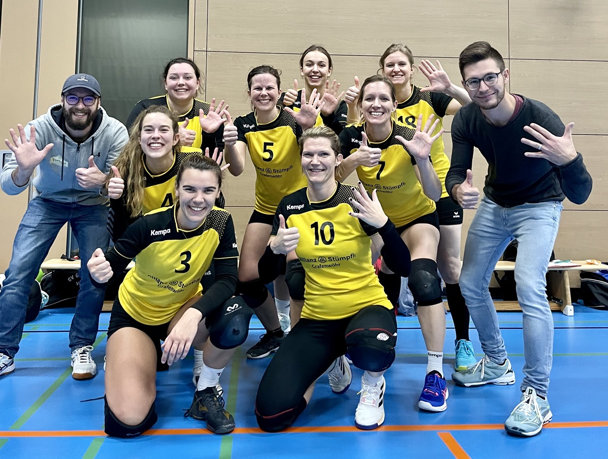 Adventsbescherung: Grafenwöhrer Volleyballerinnen holen sechs Punkte