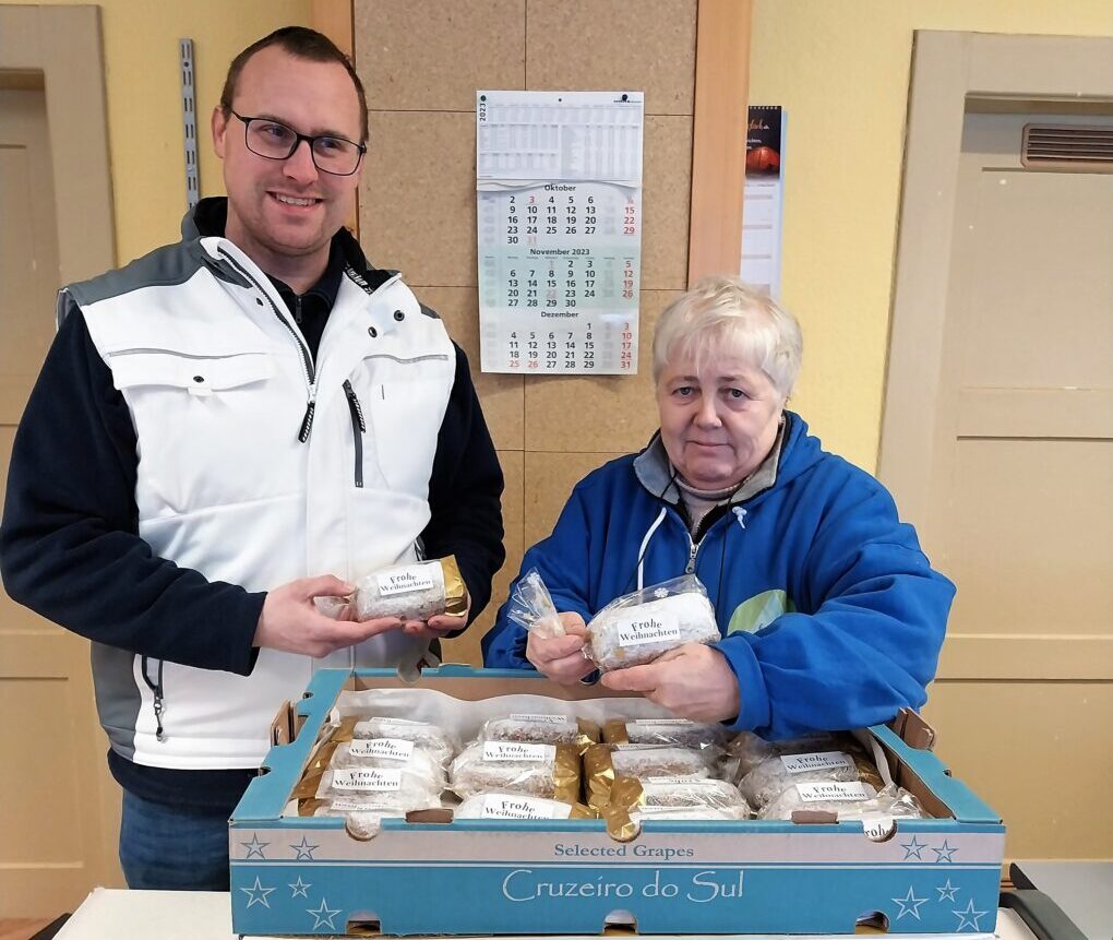 80 Stollen für den Bürgerladen Grafenwöhr