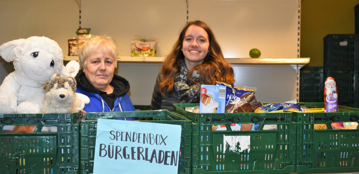 Weihnachts-Schmaus in der Spendenbox