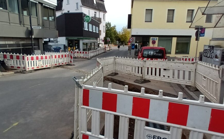 Stromkabel ausgetauscht: Bauarbeiten in Innenstadt abgeschlossen