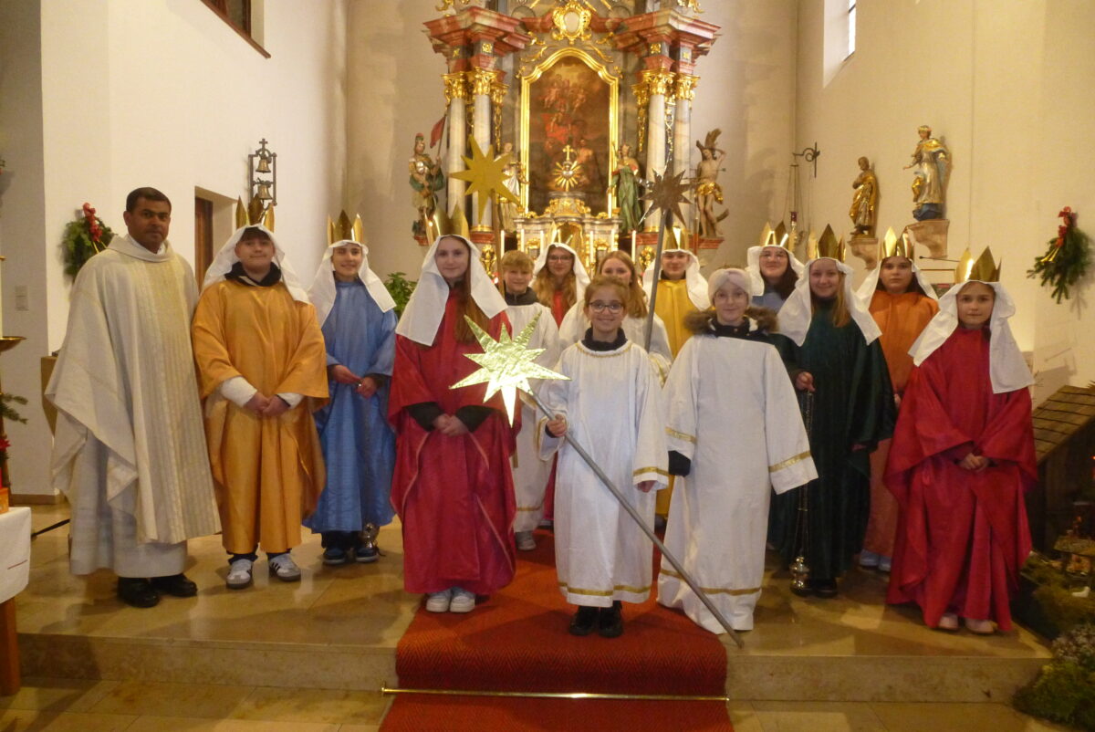 Kaltenbrunner Sternsinger sammeln bemerkenswerte Summe