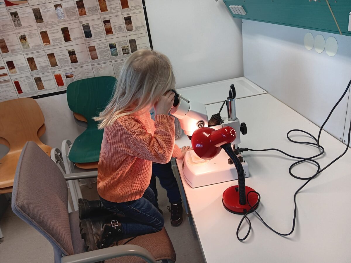 Steine erforschen und erleben: Johanniter Kindergarten im GEO Zentrum