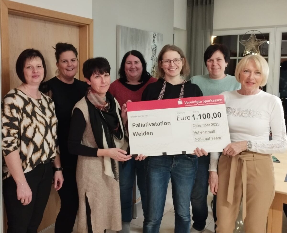Eierlikör-Verkauf beschert Palliativstation 1.100 Euro