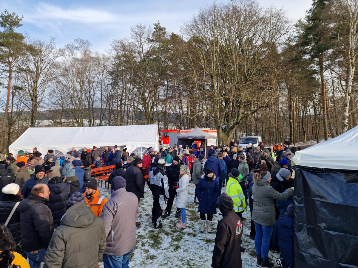 Bauern-Protest am Steinernen Tisch