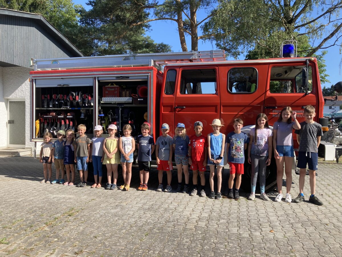 Feuerwehr Meerbodenreuth hat Grund, sich zu freuen