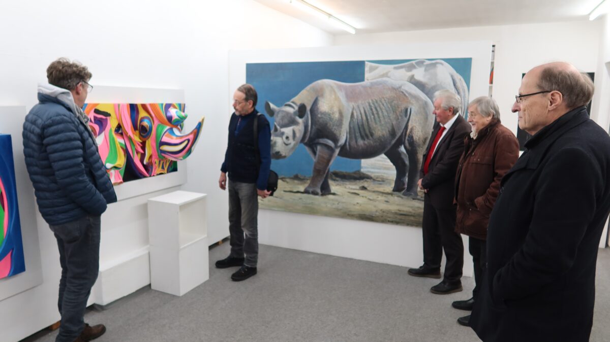 Axel Bunt und Christoph Bartolmais stellen beim Kunstverein Weiden aus