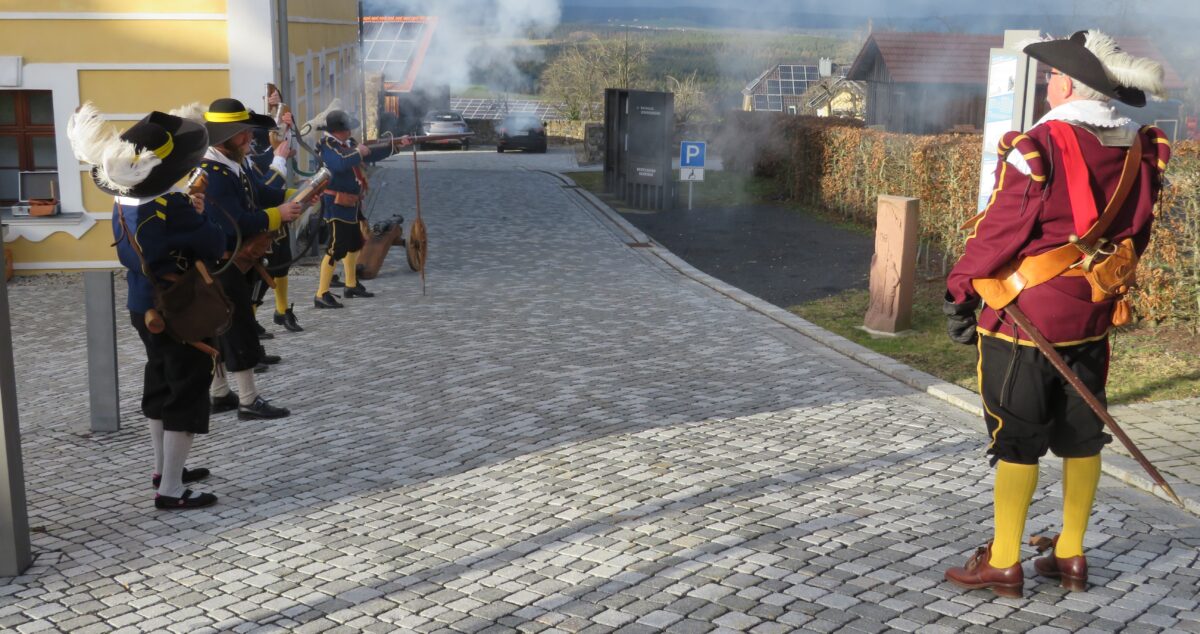 Böllerschüsse begrüßten neues Jahr