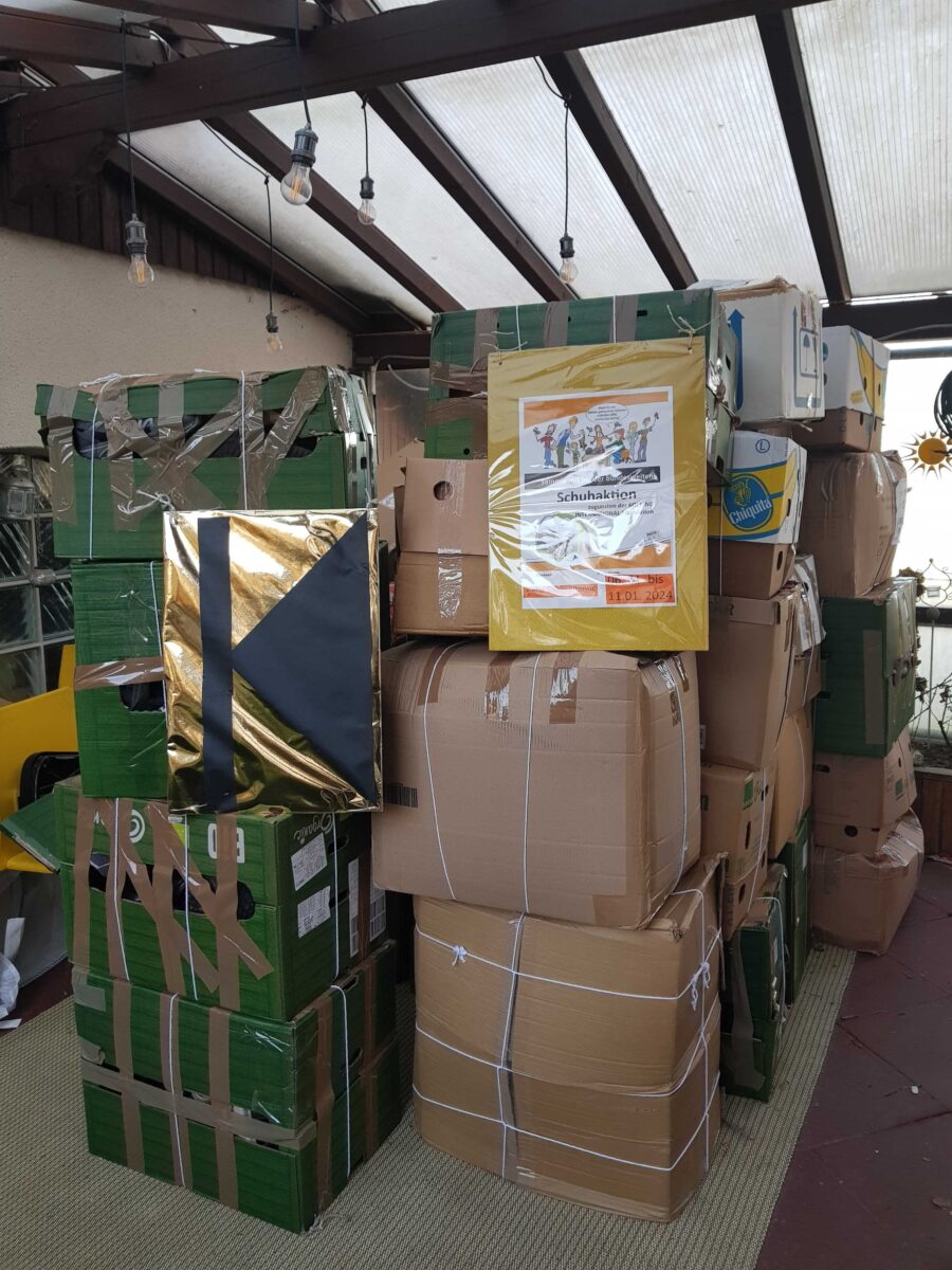 Schuhsammlung von Kolping Weiden übertrifft alle Erwartungen