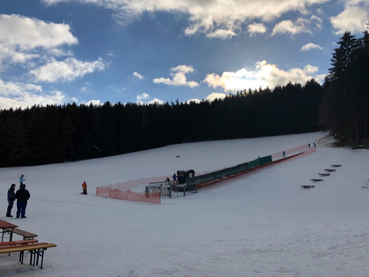 Eine Ära geht zu Ende: Der Skilift in Wollau ist Geschichte