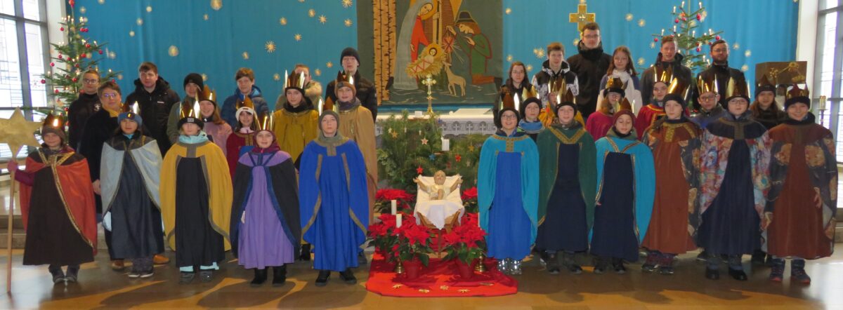 Sternsinger in Altenstadt unterwegs