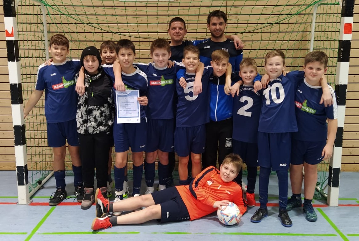 Futsal-Kreismeisterschaft: U 15 der SG TuS Schnaittenbach holt sich den Titel