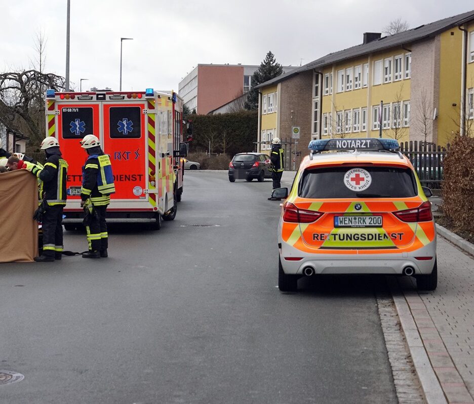 Schulwegunfall in Eschenbach: 13-Jähriger verletzt