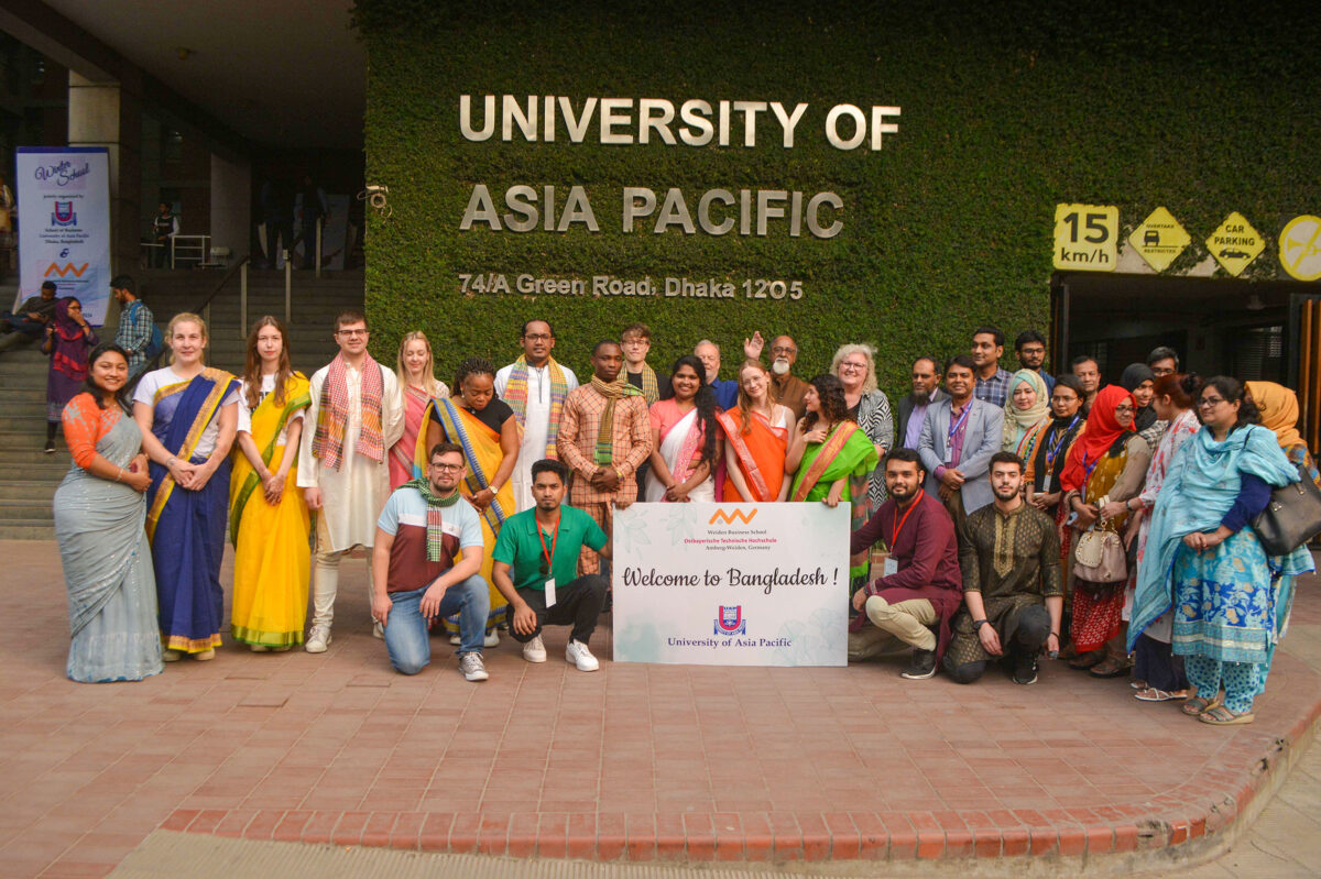 OTH Amberg-Weiden startet Winterschool in Bangladesch