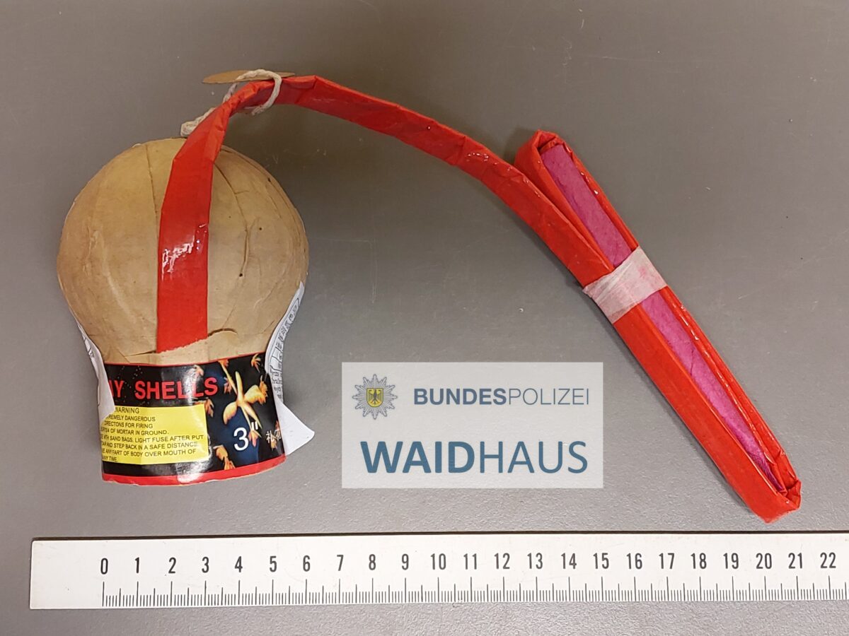 Explosive Fracht in Waldsassen gestoppt