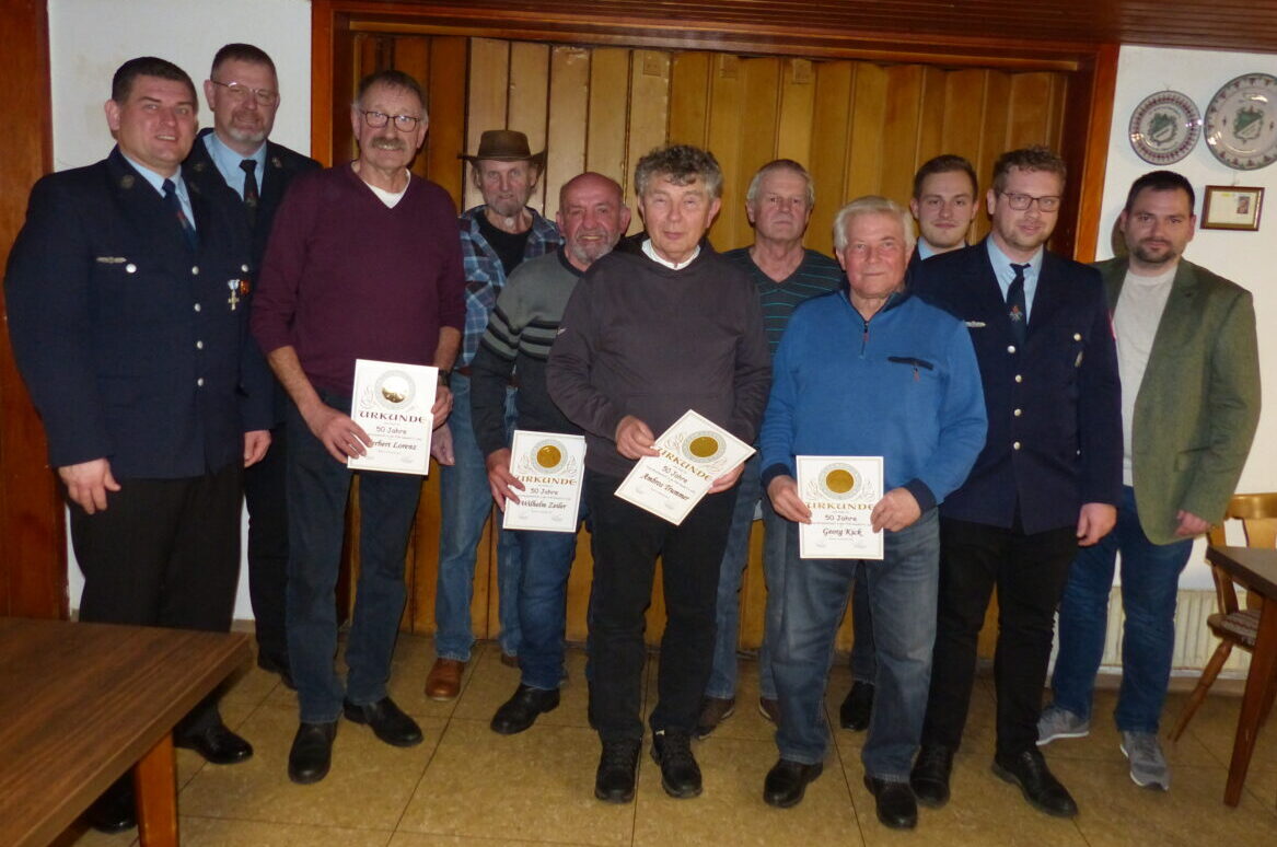 Neudorf feierte 140 Jahre Feuerwehrtreue