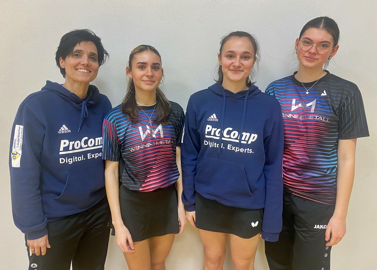 Das Tischtennisderby geht an die Neusorger Damen