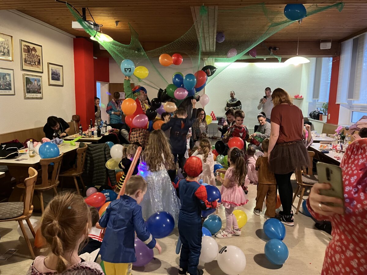 Kinderfasching im FC-Sportheim