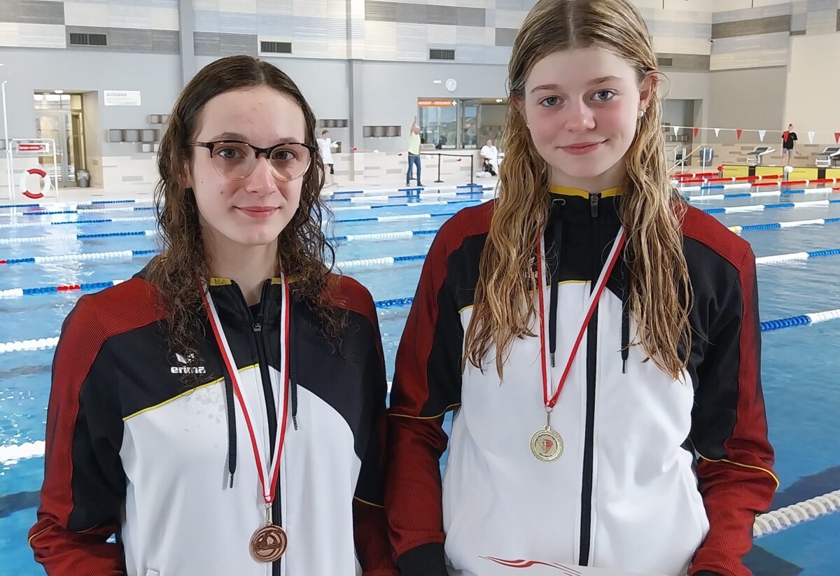TSC-Schwimmerinnen glänzen auf der Langstrecke mit sechs Medaillen