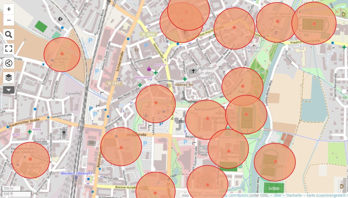 Die Tücken des Cannabis-Gesetzes: Halbe Innenstadt im Bannkreis