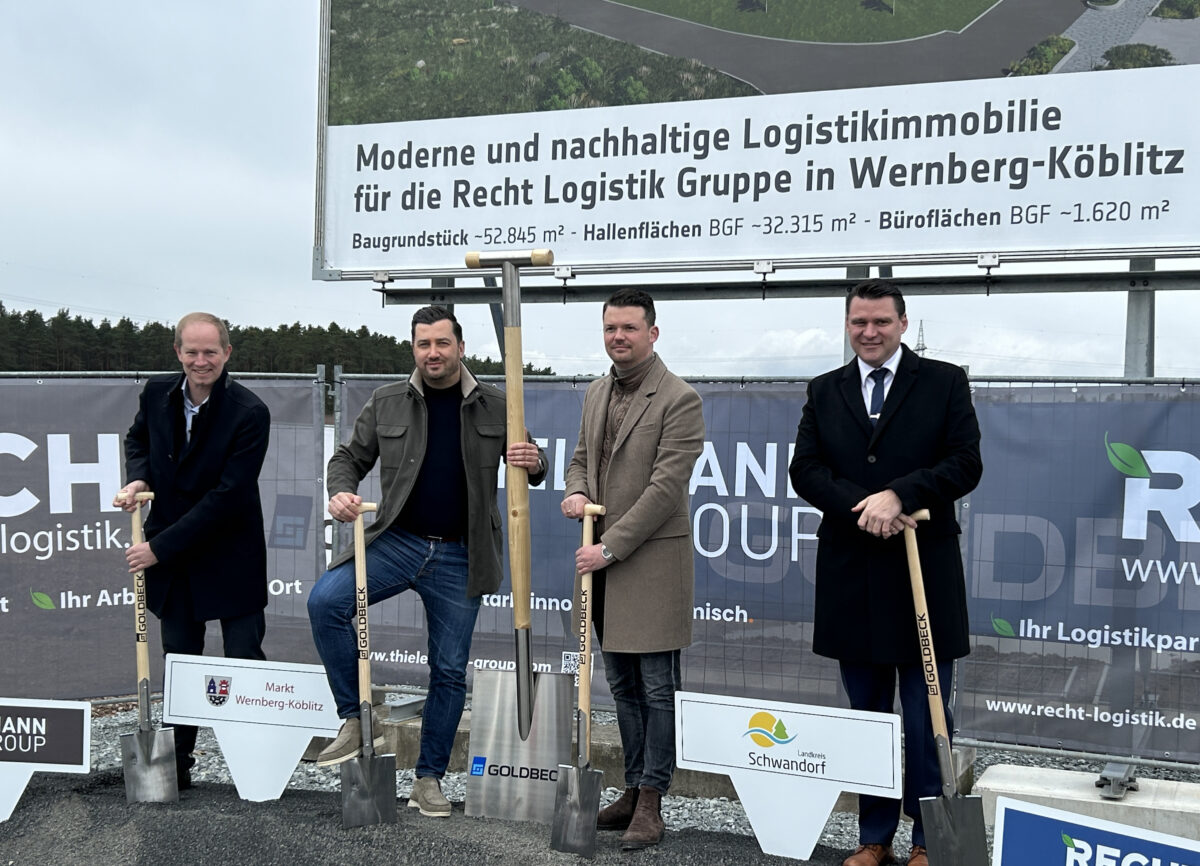 Recht Logistik Gruppe investiert in Wernberg-Köblitz 30 Millionen Euro