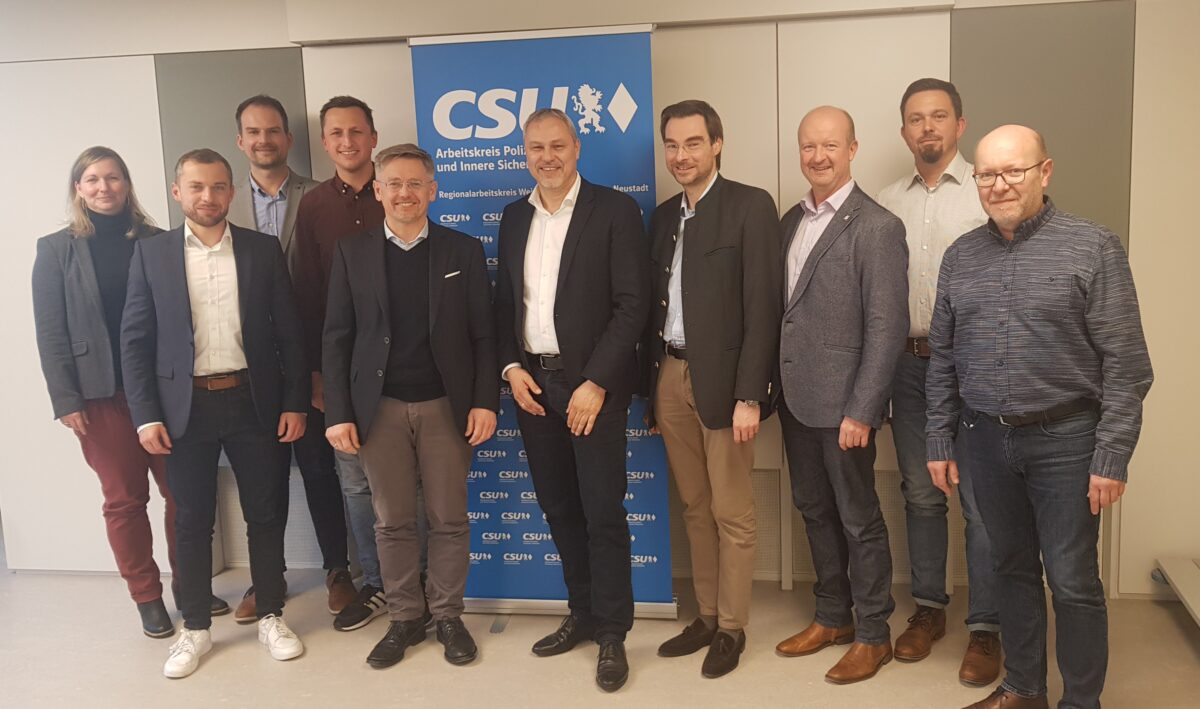 CSU Arbeitskreis Polizei trifft sich mit Landtagsabgeordneten