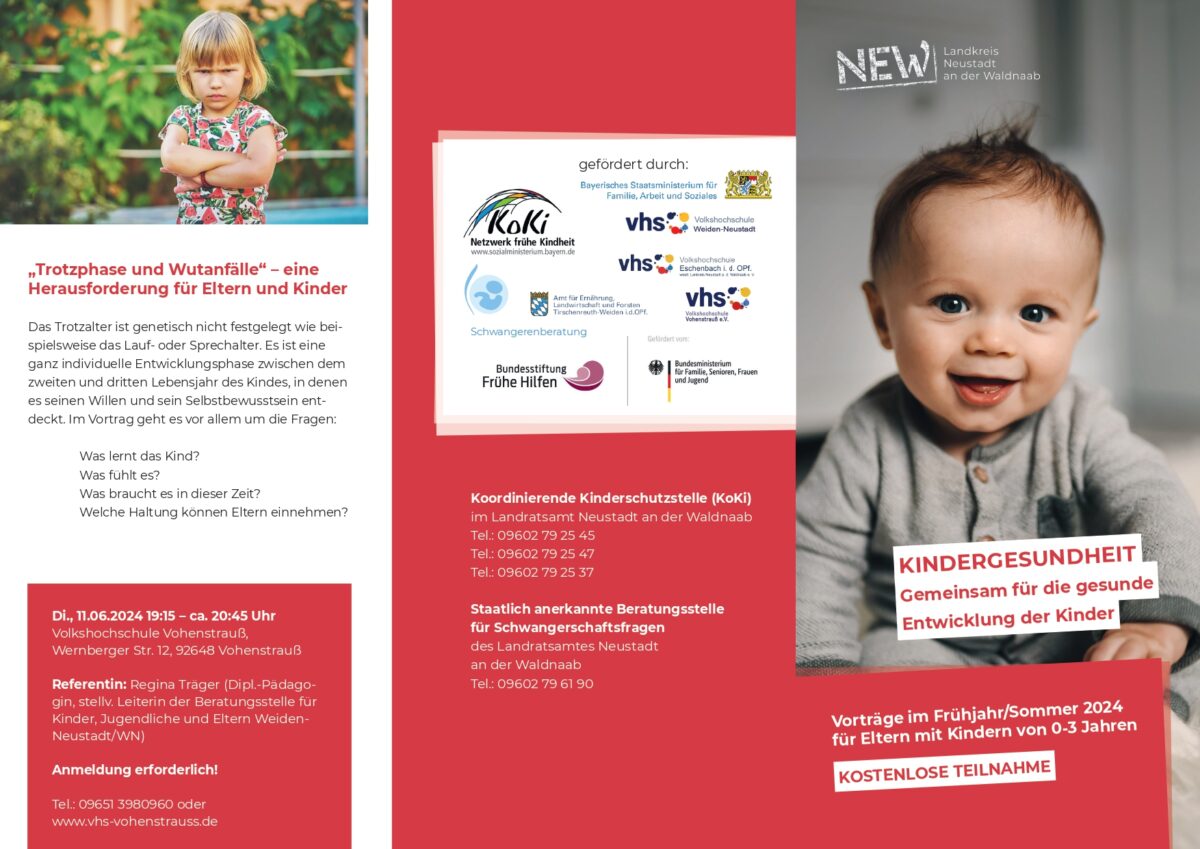 Kostenlose Vortragsreihe zur Kindergesundheit im Frühjahr und Sommer 2024