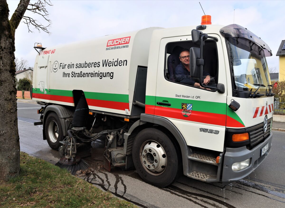 Frühjahreskehrung: Bauhof macht Stadtgebiet fit für den Frühling