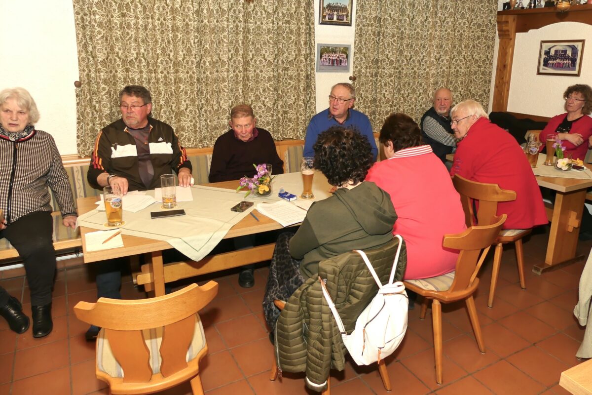 Harmonische Jahreshauptversammlung der Wanderfreunde Oberviechtach