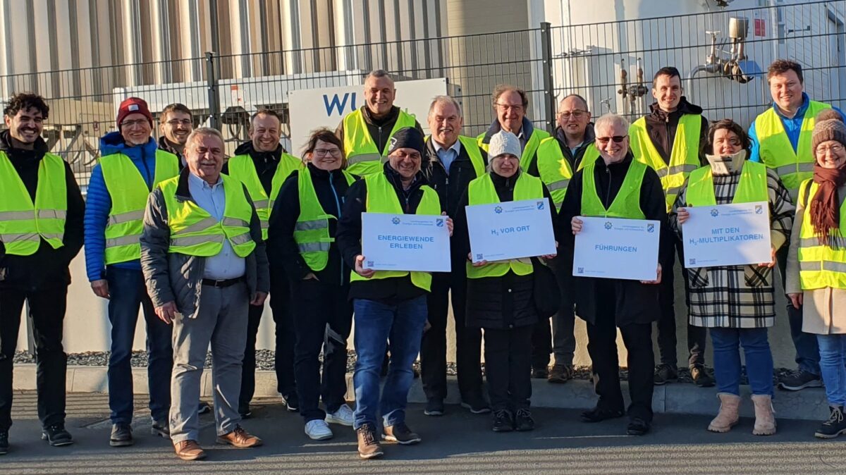 KAB-Kreisverband Nordoberpfalz besucht Energiepark Wunsiedel