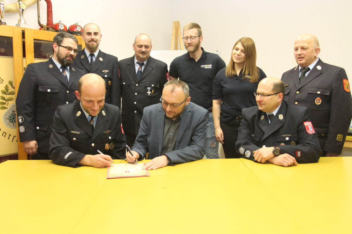 Feuerwehr Pfrentsch gründet „Löschzwerge“
