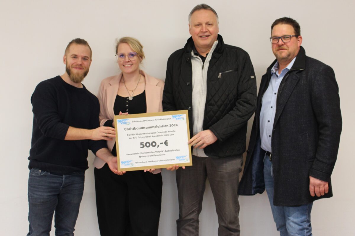 CSU-Ortsverband spendet an Pechbrunner Kinderhaus