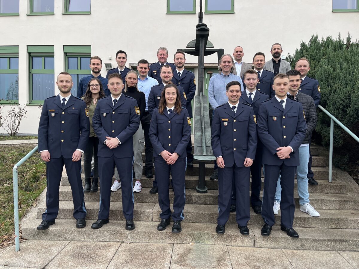Polizei Weiden begrüßt 15 Neuzugänge