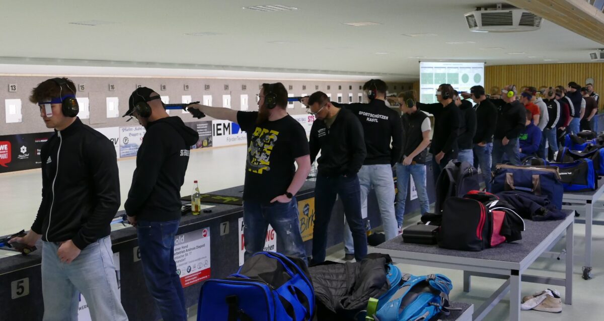 Kastler Pistolenschützen Vizemeister der Bayernliga