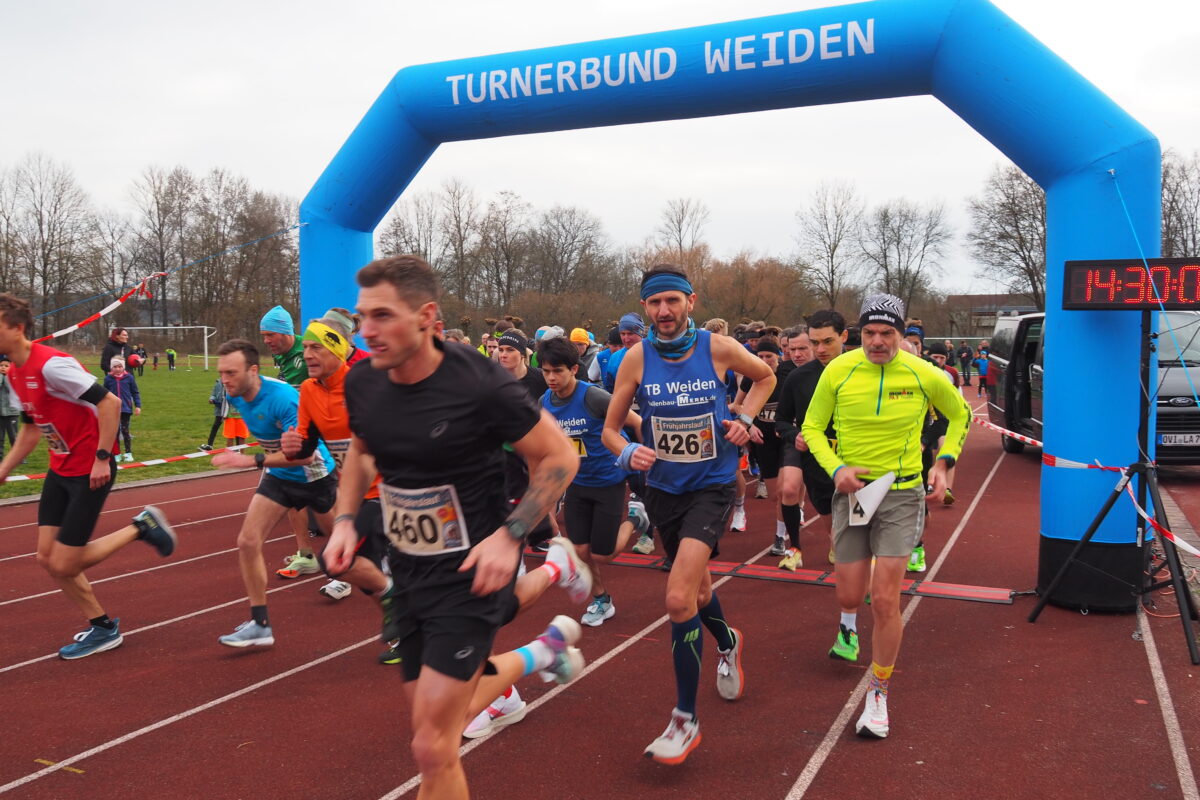 Rekordbeteiligung beim Jubiläums-Frühjahrslauf des TB Weiden