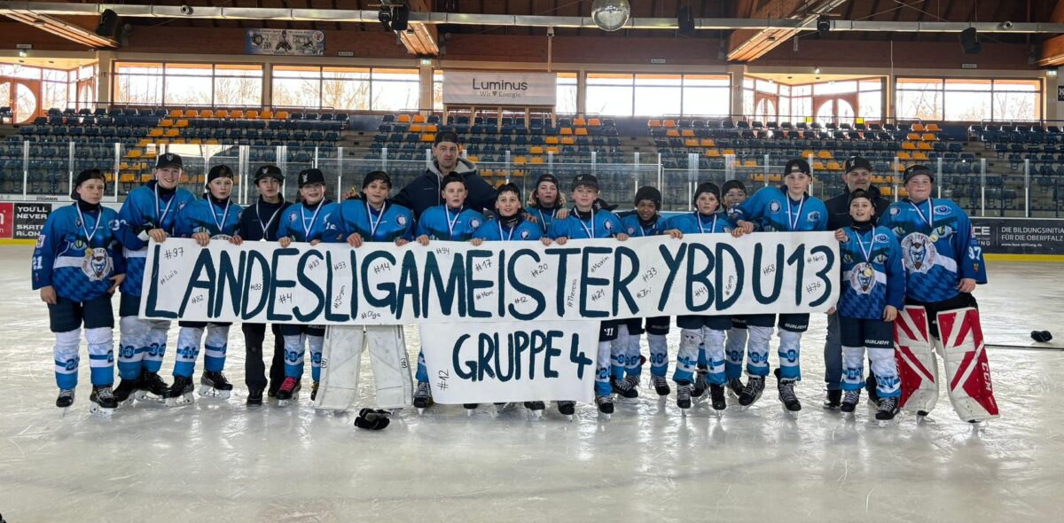 Jetzt hat auch die U 13 der Young Blue Devils Platz 1 in der Landesliga perfekt gemacht